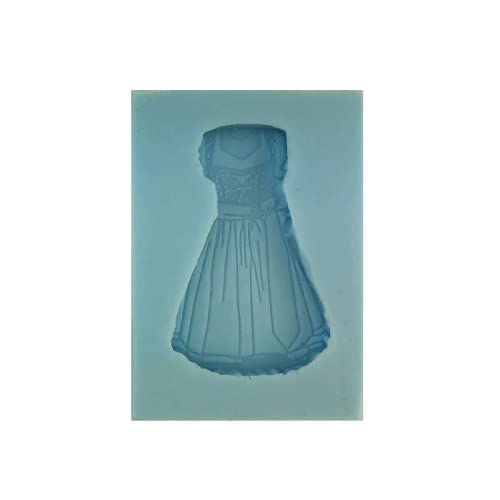 Silikonform Dirndl ca.8,2x 5,5 x 1,1 cm von Cake Company