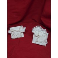 Azrael Und Gargamel Cookie Cutter Set von CakeTimeAndMore