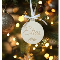 Personalisierte Weihnachtsbaumanhänger | Christbaumanhänger |Tannenbaum Geschenk Dekoration Geschenkanhänger Personalisierte Weihnachtsbaumanhänger | Christbaumanhänger |Tannenbaum Geschenk Dekoration Geschenkanhänger von CakeTopperLove