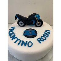 Essbare Motorrad Personlised Cake Topper von CakeToppersByLouise