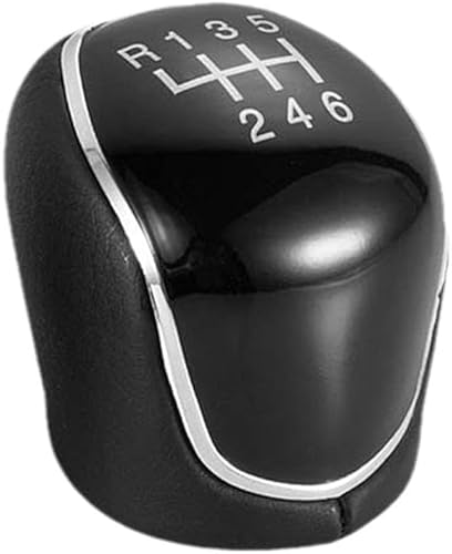 Cakievro 5/6 Gang-Schaltknauf Kompatibel mit Hyundai IX35 2012-2016 (schwarz 5S) von Cakievro