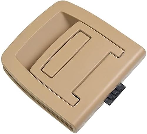 Cakievro Auto Heckklappe Abdeckung Bodenplatte Matte Boden Teppich Kofferraum Griff Schlüsselloch für BMW 5er E61 X5 X6 E70 E71 51476958161 (Beige ohne Schlossloch) von Cakievro