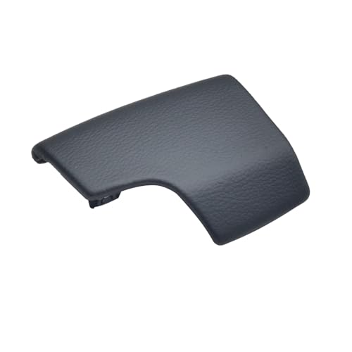 Cakievro Auto-Schaltknauf-Abdeckung 4K1713139D für Audi A6 C8 A7 A8 Q7 Q8 RS7 2019+ 4K1 713 139D (Schwarzes Leder) von Cakievro