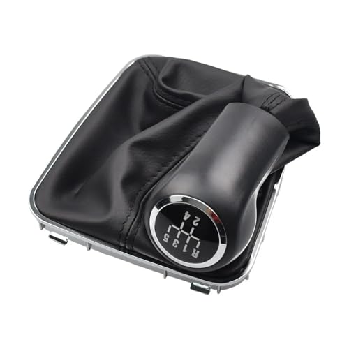Cakievro Auto Schaltknauf Manuelles 5/6-Gang-Auto-Schalthebel-Abdeckungsset für OPEL VAUXHALL Zafira B 2005 2006 2007 2008 2009 2010 2011 2012 2013 2014 (5Gang-1SET) von Cakievro