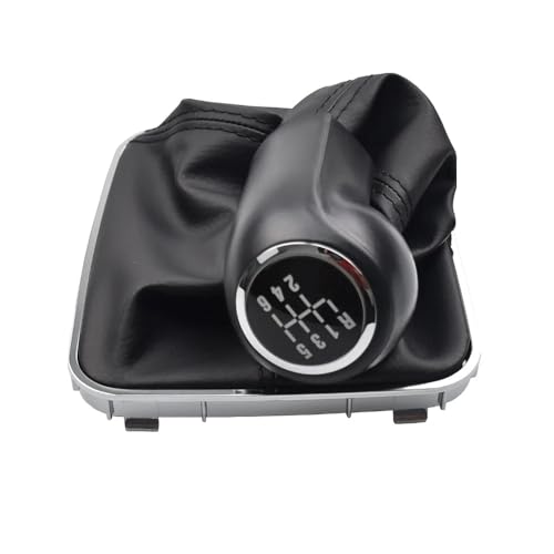 Cakievro Auto Schaltknauf Manuelles 5/6-Gang-Auto-Schalthebel-Abdeckungsset für OPEL VAUXHALL Zafira B 2005 2006 2007 2008 2009 2010 2011 2012 2013 2014 (6Gang-1SET) von Cakievro