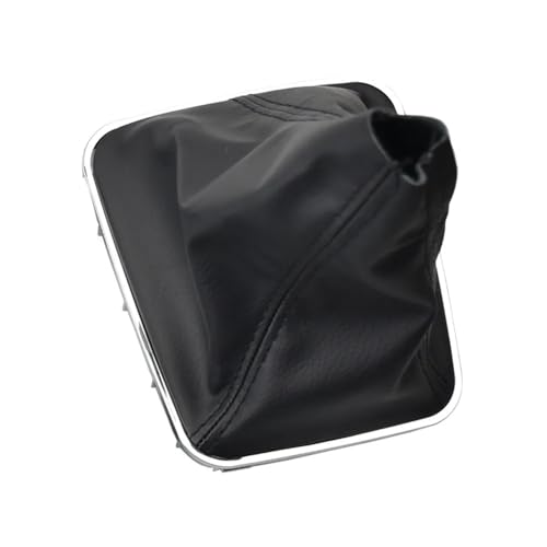 Cakievro - Schaltsack Schaltmanschette Schwarz Leder- kompatibel mit OPEL VAUXHALL Zafira B 2005 2006 2007 2008 2009 2010 2011 2012 2013 2014 von Cakievro
