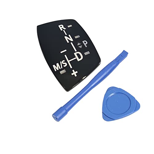 Cakievro Schaltknauf Panel Aufkleber Abdeckung für BMW 1 2 3 4 5 7 Serie F Chassis F10 F11 F01 F02 X1 X3 X4 X5 X6 M3 M5 F30 F32 F48 F25 F15 F16 (Modell A) von Cakievro