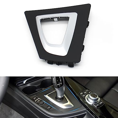 Cakievro LHD Auto Schalthebel Verkleidung Abdeckung Getriebe Shifter Blende für b-mw 3 4 Serie F30 F31 F34 F35 F32 F33 F36 51169234131 (schwarz) von Cakievro