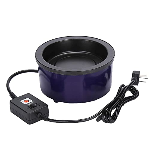 Cakunmik DIY Hot Melt Glue Pot Ideal for Crafting Silk Floral Projects Dolls Wreaths and More Compact and Easy to Use Use with High Temp Glue Stick Or Glue Chips,Blue(UK Plug) von Cakunmik