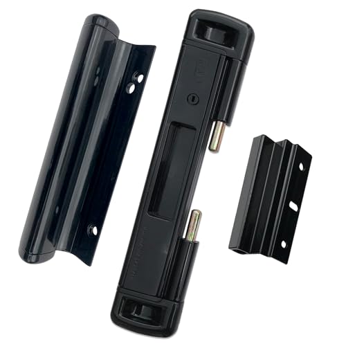 CAL Double-Bolt Lock Für Glasschiebetüren – Fortschrittliche Technologie, um Ihre Familie sicher zu halten – Hochsicherheitsschloss – praktisch einbruchsicher (Doppelbolzenschloss + Premium-Griff CAL Double-Bolt Lock Für Glasschiebetüren – Fortschrittliche Technologie, um Ihre Familie sicher zu halten – Hochsicherheitsschloss – praktisch einbruchsicher (Doppelbolzenschloss + Premium-Griff von Cal