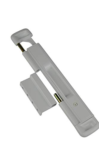 CAL Doublex Classic – Einbruchsicherung für Schiebetür, Terassentür, Schiebefenster, Fenstersicherung Balkontür, Einbruchschutz (weiß) von CAL