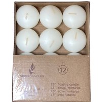 Nicht Parfümierte 1, 5 "(12 Stück Oder 2 "( Nur 4 Floating Disc Kerzen Weiß Und Elfenbein Erhältlich von CalCastleCraft