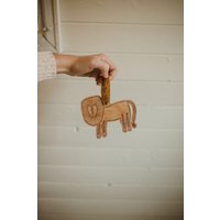 Personalisierter Holzornament, Löwenornament, Personalisierter Ornament, Weihnachtsschmuck, Boho Tierverzierung Personalisierter Holzornament, Löwenornament, Personalisierter Ornament, Weihnachtsschmuck, Boho Tierverzierung von CalaandIvy