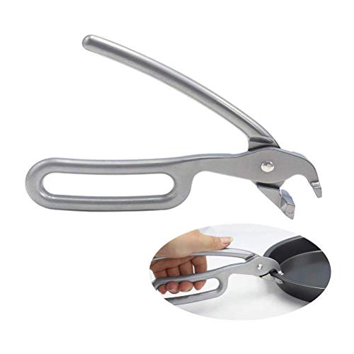 Calayu Heavy Duty Pizzazange, Kratzfeste Aluminiumguss Ofenzange Backzange zum Heben heißer Gerichte aus Mikrowelle, Ofen, Grill Calayu Heavy Duty Pizzazange, Kratzfeste Aluminiumguss Ofenzange Backzange zum Heben heißer Gerichte aus Mikrowelle, Ofen, Grill von Calayu