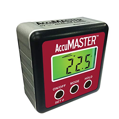 Calculated Industries 7434 AccuMaster 2-in 1 magnetisch Digitale Wasserwaage und Winkelmesser/Neigungsmesser/Bevel, neuesten MEMS Technologie, zertifiziert IP54 Staub und Wasser beständig von Calculated Industries