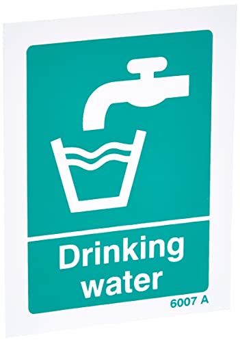 Caledonia Signs Hinweisschild „Drinking Water“ 16007A, Hartkunststoff, 100 x 75 mm von Caledonia Signs