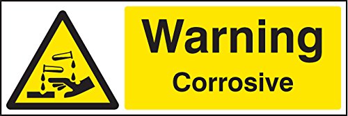 Caledonia Signs 24405G Warnschild, selbstklebend, Vinyl, 300 mm x 100 mm von Caledonia Signs