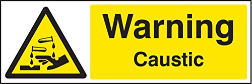 Caledonia Signs 24406G Warnschild, selbstklebend, Vinyl, 300 mm x 100 mm von Caledonia Signs