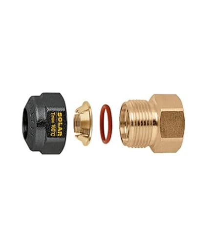 Caleffi 254058 RACC.DIR.FEM.3/4"X18 SOLAR von Caleffi