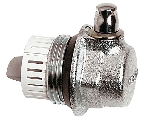 Caleffi 507 Arenal Heizkörper-Entlüfter, gerade, 3,8 cm, Chrom von Caleffi