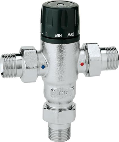 Caleffi 521400 Thermomischer 1/2 Zoll 30 - 65 °C Verkalkungsunempfindlich Einstellbar Entzinkungsfreies Caleffi 521400 Thermomischer 1/2 Zoll 30 - 65 °C Verkalkungsunempfindlich Einstellbar Entzinkungsfreies von Caleffi