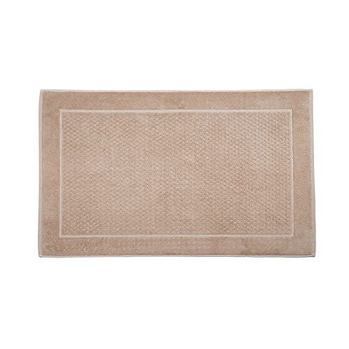 Caleffi Badezimmerteppich 60x100 cm – Weiche & Saugfähige Badematte – Badvorleger Rutschfest & Waschbar – Eleganter Badteppich, Perfekt für Ihr Badezimmer - Badteppiche Design aus Italien von Caleffi