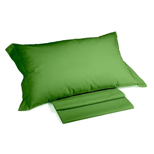 Caleffi Baumwolle, einfarbig, Bettwäsche, Grün, Doppelbett Caleffi Baumwolle, einfarbig, Bettwäsche, Grün, Doppelbett von Caleffi