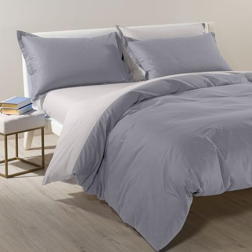 Caleffi Bettwäsche Set 4teilig aus 100% Baumwolle – Weiches und Elegantes Duvet Cover, Waschbar & Pflegeleicht Bettbezug, Bettwaren & Bettwäsche - Caleffi Bettwäsche Set 4teilig aus 100% Baumwolle – Weiches und Elegantes Duvet Cover, Waschbar & Pflegeleicht Bettbezug, Bettwaren & Bettwäsche - von Caleffi