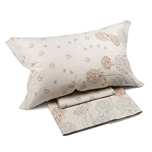 Caleffi - Bettwäsche-Set für Doppelbett aus 100% Baumwolle, 240 x 285 cm, Spannbettlaken für Doppelbett, Matratzenschoner 180 x 200 cm, für Matratze mit Einer Höhe von 28 cm, 2 Kissenbezüge 50 x 80 Caleffi - Bettwäsche-Set für Doppelbett aus 100% Baumwolle, 240 x 285 cm, Spannbettlaken für Doppelbett, Matratzenschoner 180 x 200 cm, für Matratze mit Einer Höhe von 28 cm, 2 Kissenbezüge 50 x 80 von Caleffi