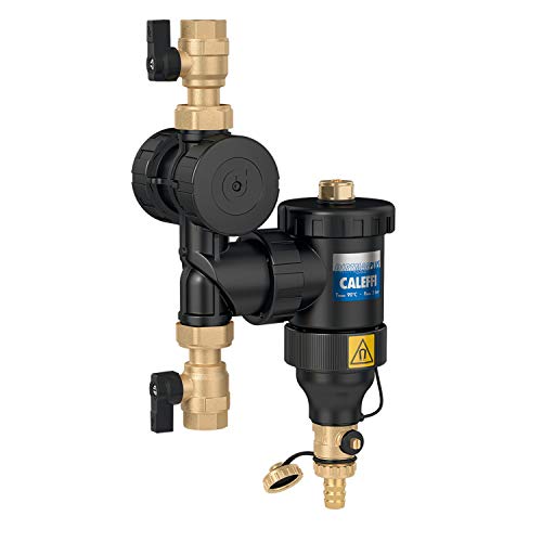 Caleffi 545375 Schlammabschneider Dirtmag Plus mit Magnet-und Schmutzfänger aus Technopolymer 3/4", Mehrfarbig von Caleffi