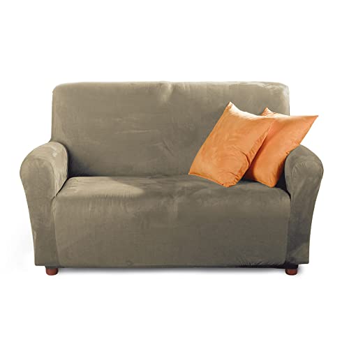 Caleffi Elastischer Sofabezug für 1-Sitzer, modern, aus Mikrofaser, 33176 von Caleffi