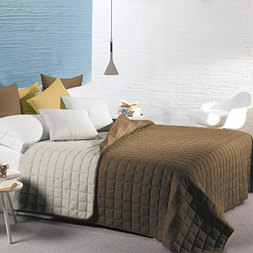 Caleffi Tagesdecke – Leichte Steppdecke für Frühling und Sommer, Bettüberwurf aus Mikrofaser, Waschbar & Atmungsaktiv, Ideal als Überwurfdecke für Bett oder Sofa - Tagesdecken - Boho von Caleffi