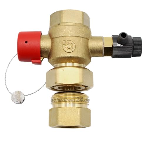 Caleffi Kappenventil 1 Zoll mit Entleerung für Ausdehnungsgefäß Caleffi Kappenventil 1 Zoll mit Entleerung für Ausdehnungsgefäß von Caleffi