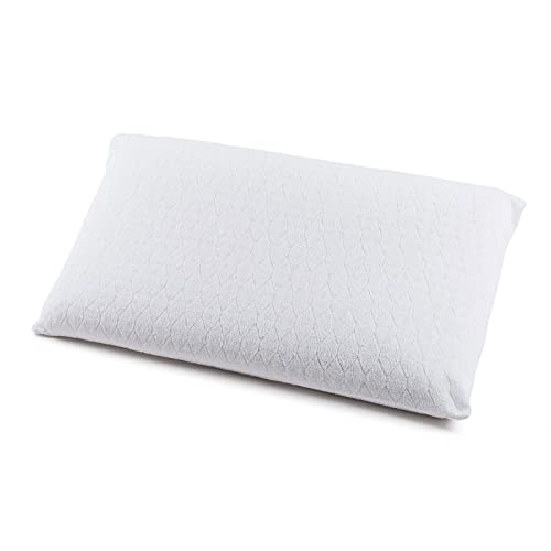 Caleffi Kopfkissen aus Baumwolle 50x80 cm – Bequemes und Stützendes Schlafkissen für Erholsamen Schlaf - Nackenkissen Kopfkissen - Nackenstützkissen - Kissen im italienischen Design von Caleffi