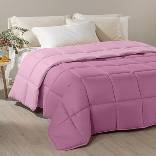 Caleffi - Bettdecke 200x200 cm aus 100% Mikrofaser – Steppdecke, Duvet, Sommerdecke, Decke 200x200, Blanket, Bettdecken, Bettdecke 155x220, Weich & Langlebig für Erholsamen Schlaf, Doppelbettdecke von Caleffi