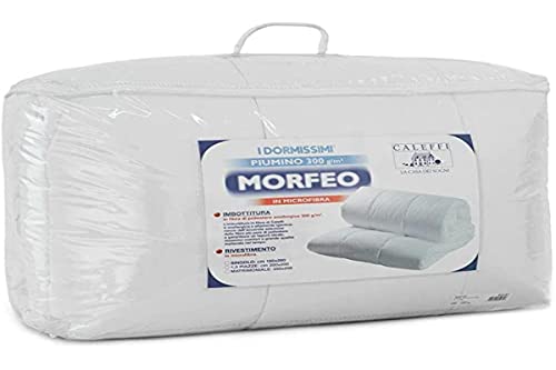 Caleffi Morfeo Daunenjacke aus Polyester, Mikrofaser, Einheitsgröße, französisches Bett von Caleffi