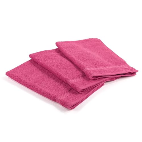 Caleffi Ozean Gäste, Baumwolle, Fuchsia, Standard, 74819 von Caleffi