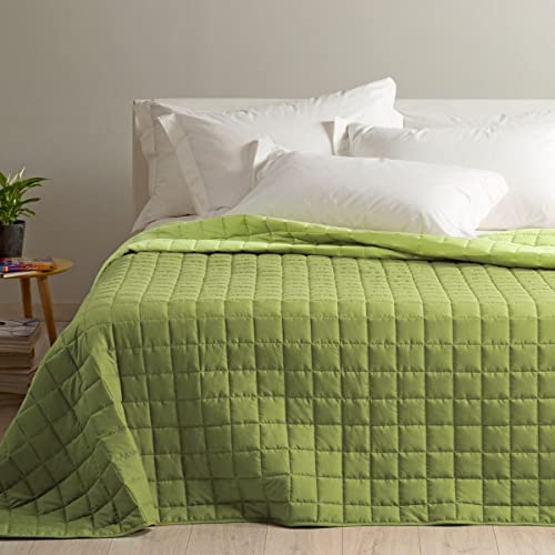 Caleffi Tagesdecke – Leichte Steppdecke für Frühling und Sommer, Bettüberwurf aus Mikrofaser, Waschbar & Atmungsaktiv, Ideal als Überwurfdecke für Bett oder Sofa - Tagesdecken - Boho von Caleffi