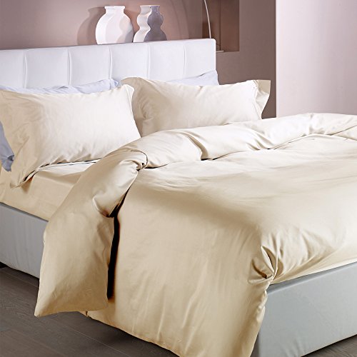 Caleffi Bettwäsche Set 4teilig aus 100% Baumwolle – Weiches und Elegantes Duvet Cover, Waschbar & Pflegeleicht Bettbezug, Bettwaren & Bettwäsche - von Caleffi