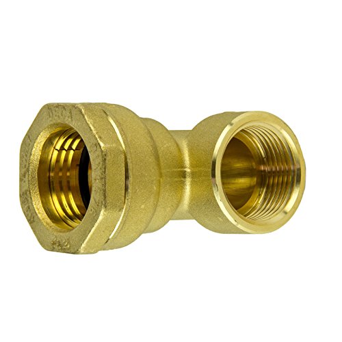DECA Caleffi 3/4 Zoll gebogene Verbindung, für Polyethylen-Rohre DECA Caleffi 3/4 Zoll gebogene Verbindung, für Polyethylen-Rohre von Caleffi