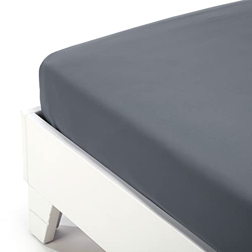 Caleffi 58978 Jersey Unterlaken für Einzelbett, Grau Caleffi 58978 Jersey Unterlaken für Einzelbett, Grau von Caleffi