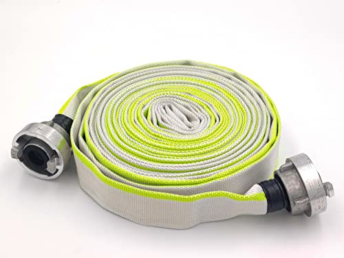 D-25 | 1 Zoll | 10 Meter Schlauch mit Storz-Kupplungen Bauschlauch Industrieschlauch Flachschlauch Wasserschlauch D-25 | 1 Zoll | 10 Meter Schlauch mit Storz-Kupplungen Bauschlauch Industrieschlauch Flachschlauch Wasserschlauch von Caleido-Concept Ideen für Dein Leben