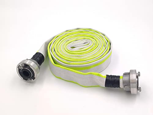 D-25 | 1 Zoll | 5 Meter Schlauch mit Storz-Kupplungen Bauschlauch Industrieschlauch Flachschlauch Wasserschlauch D-25 | 1 Zoll | 5 Meter Schlauch mit Storz-Kupplungen Bauschlauch Industrieschlauch Flachschlauch Wasserschlauch von Caleido-Concept Ideen für Dein Leben