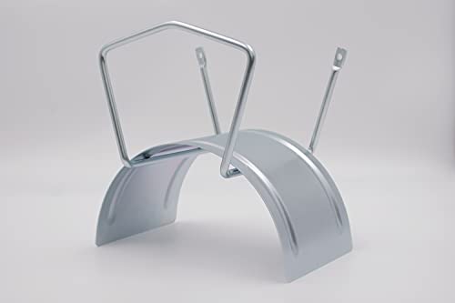 Wandschlauchhalter Schlauchhalter G 100 Metall Hochglanz verzinkt rostfrei stabil von Caleido-Concept