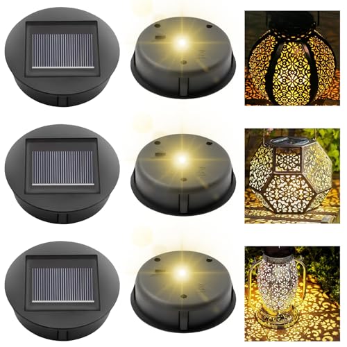 Solarleuchten Ersatzteile, Solar Ersatzdeckel 8cm, Solarleuchten Ersatz, Solarleuchten Solarlampe Ersatz Solarmodul mit Heller LED für Solarlaterne Garten Auße, Solar Gartenleuchten & DIY (schwarz1) Solarleuchten Ersatzteile, Solar Ersatzdeckel 8cm, Solarleuchten Ersatz, Solarleuchten Solarlampe Ersatz Solarmodul mit Heller LED für Solarlaterne Garten Auße, Solar Gartenleuchten & DIY (schwarz1) von Calenxy