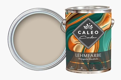 Caleo Color Lehmfarbe SANDDÜNE 2,25 Liter - ökologische Wandfarbe für Wohnzimmer und Co. - hoch deckend, tropffrei, geruchsneutral Caleo Color Lehmfarbe SANDDÜNE 2,25 Liter - ökologische Wandfarbe für Wohnzimmer und Co. - hoch deckend, tropffrei, geruchsneutral von Caleo Color