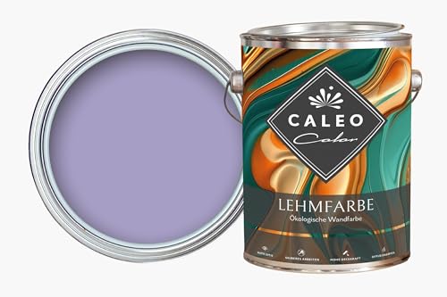 Caleo Color Lehmfarbe VEILCHENBLÜTE 5 Liter - ökologische Wandfarbe für Wohnzimmer und Co. - hoch deckend, tropffrei, geruchsneutral Caleo Color Lehmfarbe VEILCHENBLÜTE 5 Liter - ökologische Wandfarbe für Wohnzimmer und Co. - hoch deckend, tropffrei, geruchsneutral von Caleo Color