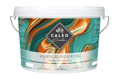 Caleo Color Wandgrundierung 2,5 Liter - ökologischer, diffusionsoffener Anstrich zur Vorbereitung von Gipskarton, Putz & Holz Caleo Color Wandgrundierung 2,5 Liter - ökologischer, diffusionsoffener Anstrich zur Vorbereitung von Gipskarton, Putz & Holz von Caleo Color