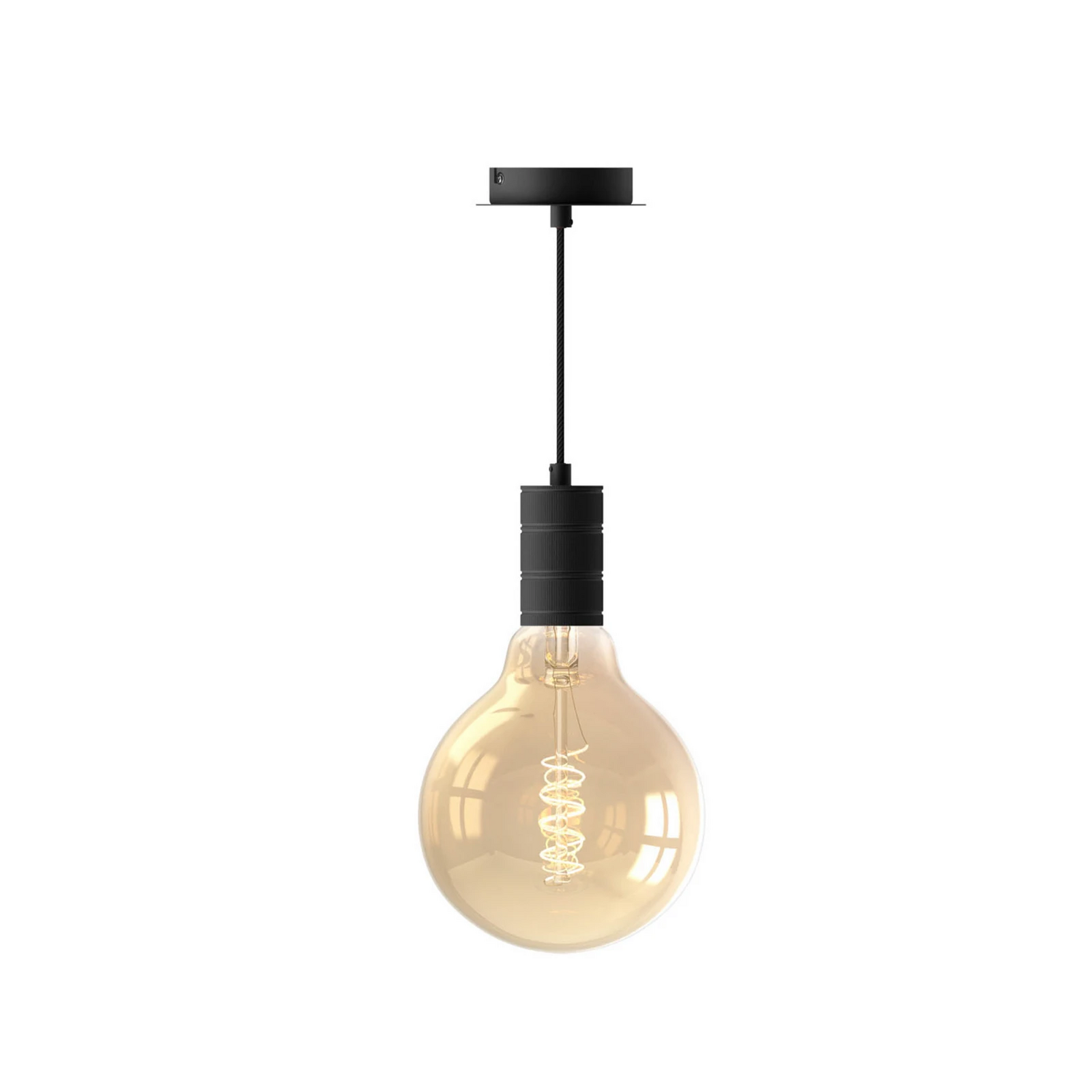 Calex Retro Pendelleuchte Hängeleuchte Hängelampe Leuchte Lampe 1 Flg Schwarz B-Ware Calex Retro Pendelleuchte Hängeleuchte Hängelampe Leuchte Lampe 1 Flg Schwarz B-Ware von Calex