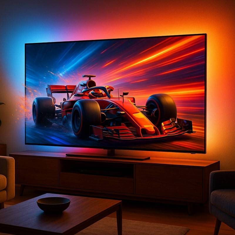 Calex Smart HDMI Sync Box Set mit LED-Streifen, 250 cm, RGBW Calex Smart HDMI Sync Box Set mit LED-Streifen, 250 cm, RGBW von Calex